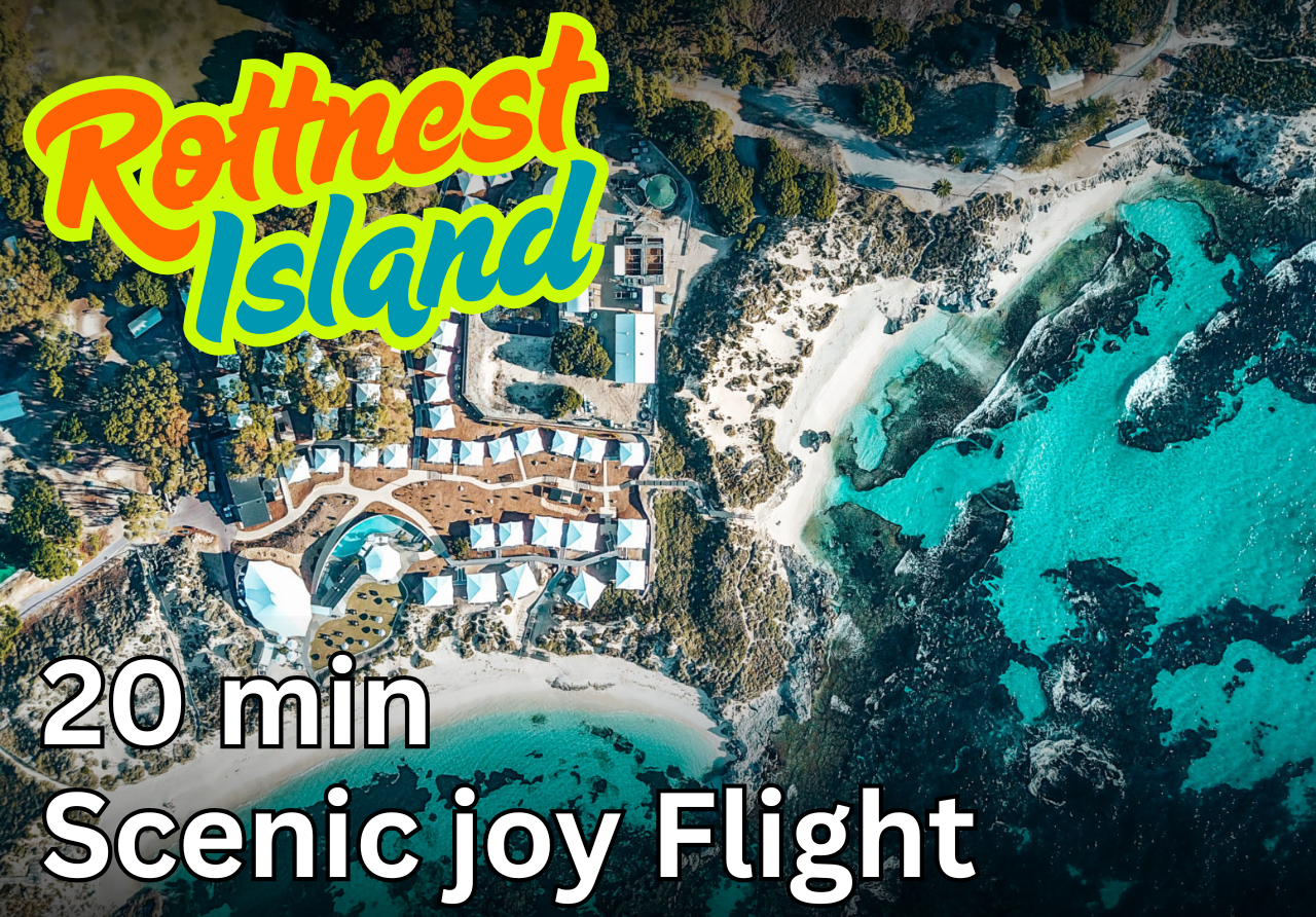 ○○ Rottnest Island 20-minute Scenic Joy Flight